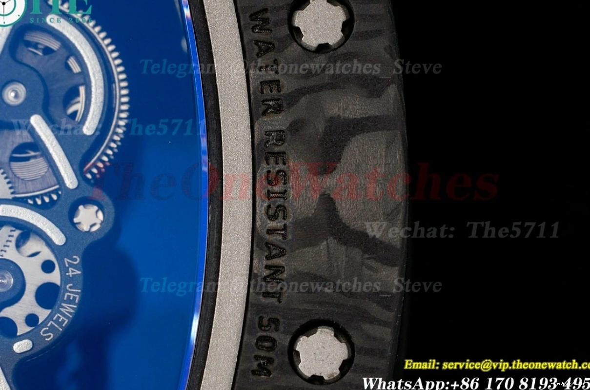 RM055 RU on NTPT Crown Red RMUL2 Clone Super ZF Red Strap Rubber 0406